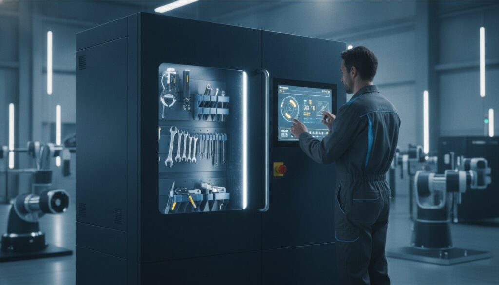 Distributeur automatique outils : Guide expert pour l'industrie en 2026