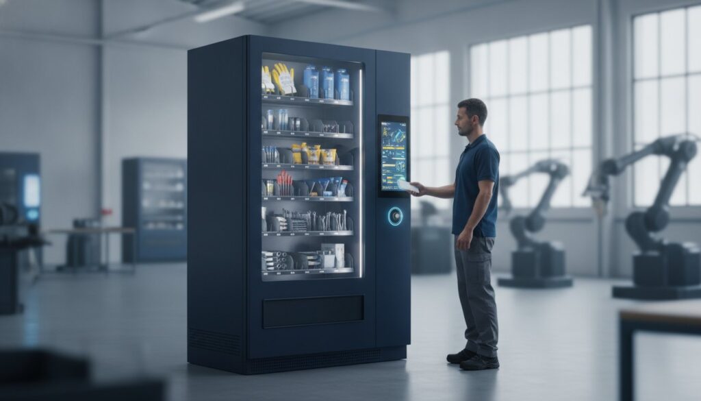 Machine de distribution industrielle : Le guide complet pour optimiser vos stocks en 2026