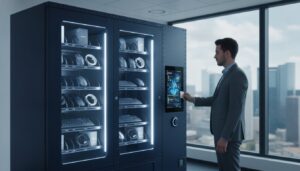 Distributeur automatique matériel informatique : Le guide complet 2026