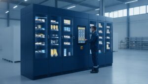 Distributeur automatique consommables industriels : Le guide d'achat 2026