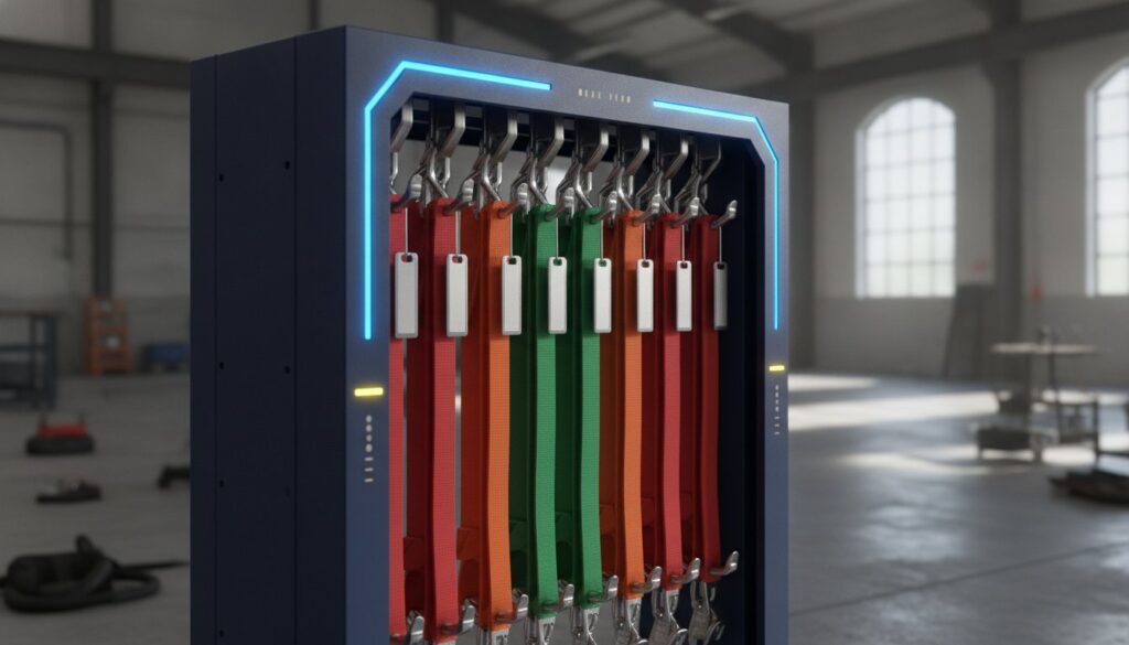 Gestion des élingues connectées : Sécurité, Traçabilité et Conformité 4.0